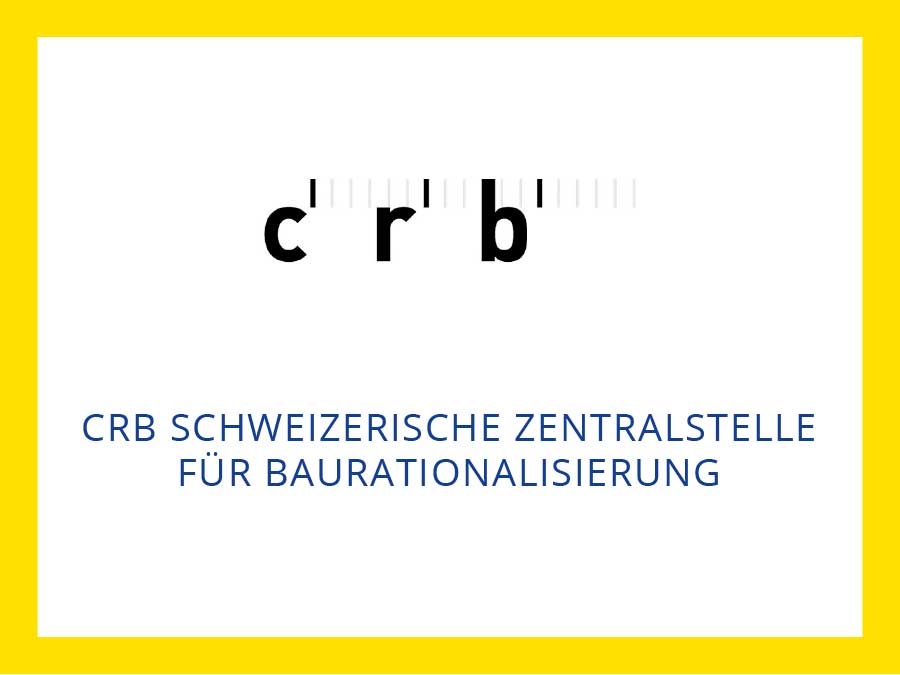 CRB Schweizerische Zentrastelle für Baurationsalisierung